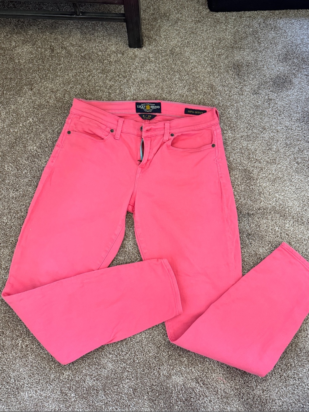 Lucky Brand Pink Women's Skinny Jeans